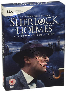Sherlock Holmes -Complete Collection | The Adventures of Sherlock Holmes / The Case-Book of Sherlock Holmes / The Return of Sherlock Holmes / The Memoirs of Sherlock Holmes  |   DVD